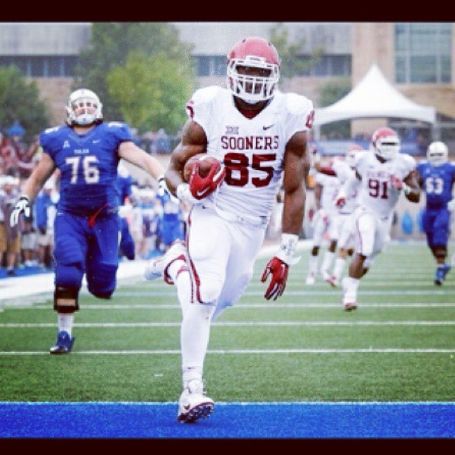 Third Touchdown of Geneo Grissom's career.